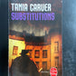 SUBSTITUTIONS