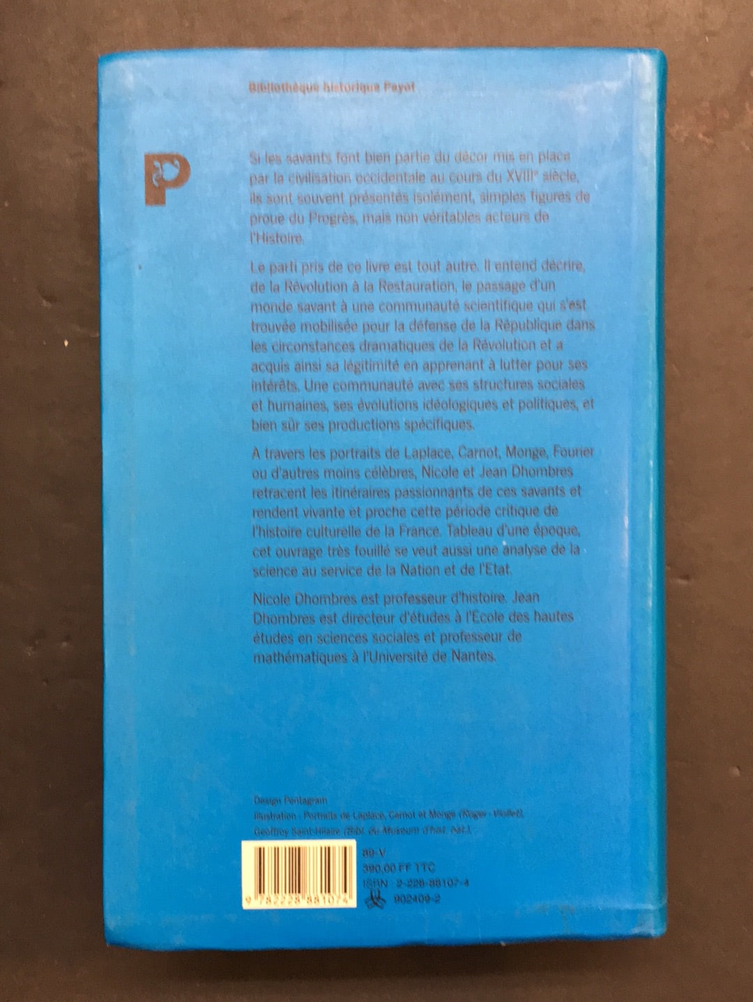 NAISSANCE D'UN NOUVEAU POUVOIR: SCIENCES ET SAVANTS EN FRANCE 1793-1824