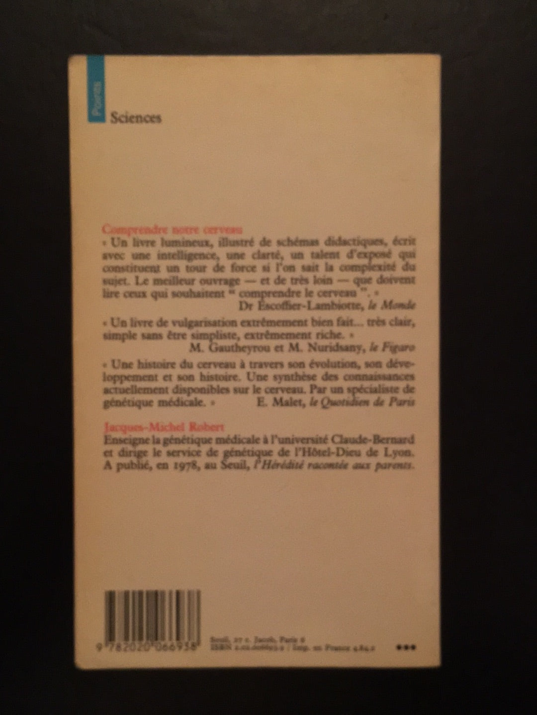 COMPRENDRE NOTRE CERVEAU