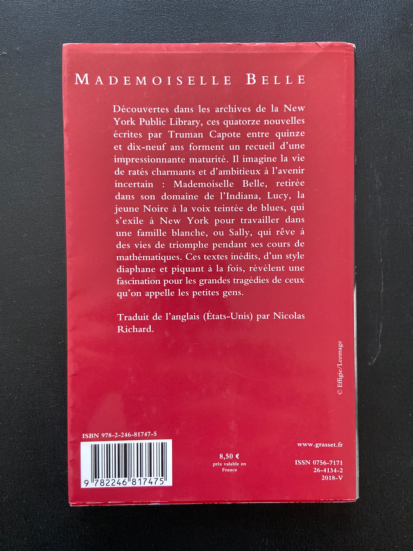 MADEMOISELLE BELLE