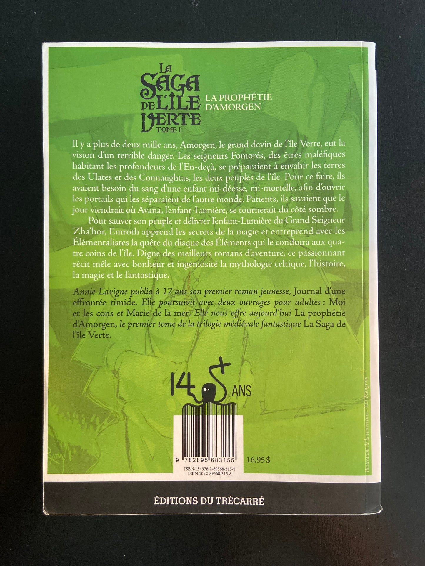 LA SAGA DE L'ÎLE VERTE - TOME 1 - LA PROPHÉTIE D'AMORGEN