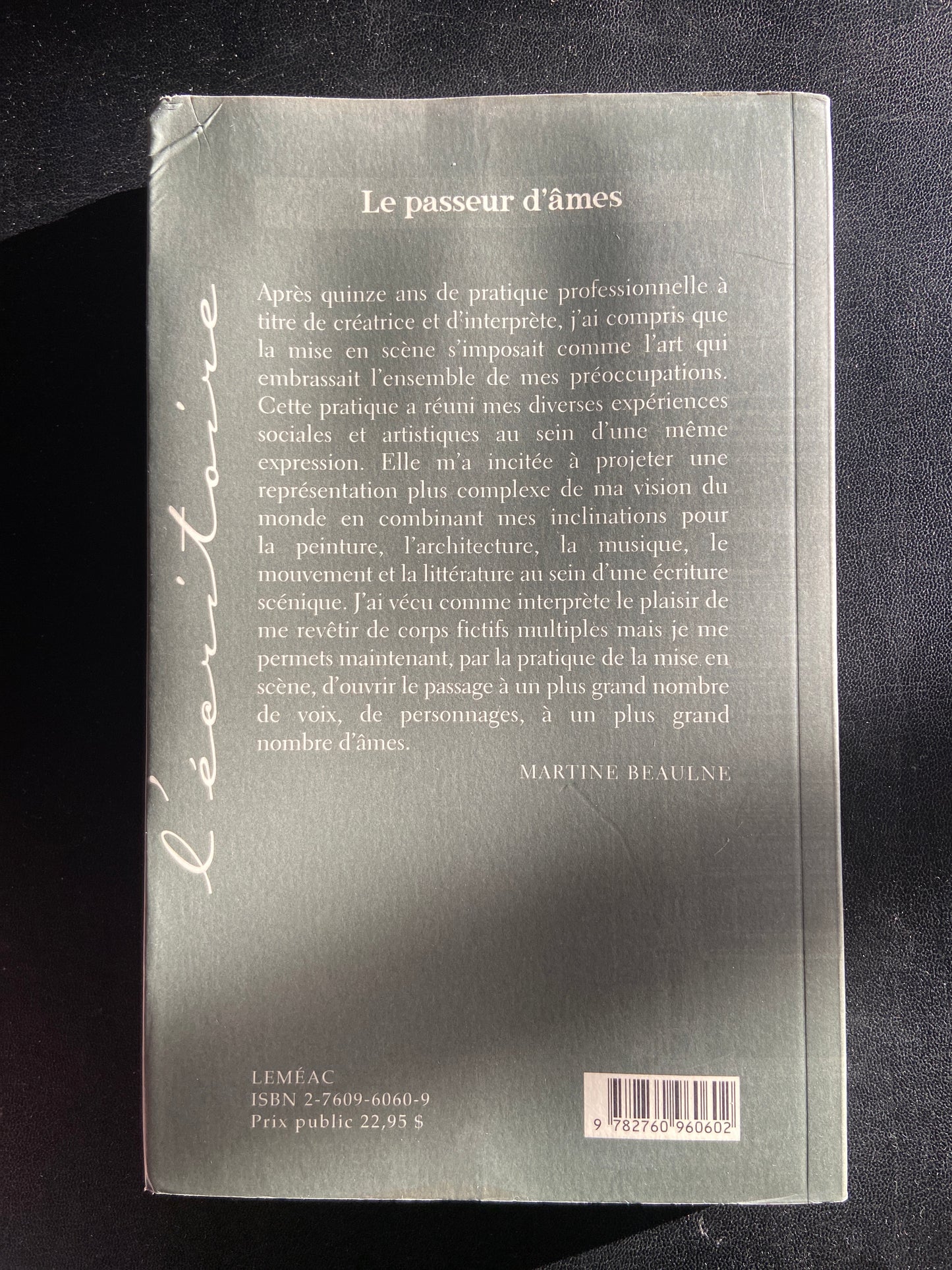 LE PASSEUR D'ÂMES