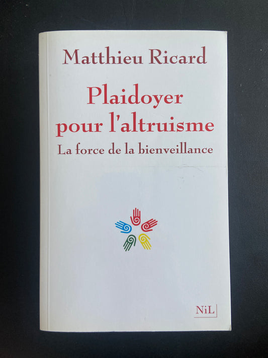 PLAIDOYER POUR L'ALTRUISME