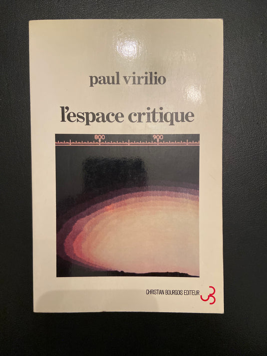 L'ESPACE CRITIQUE