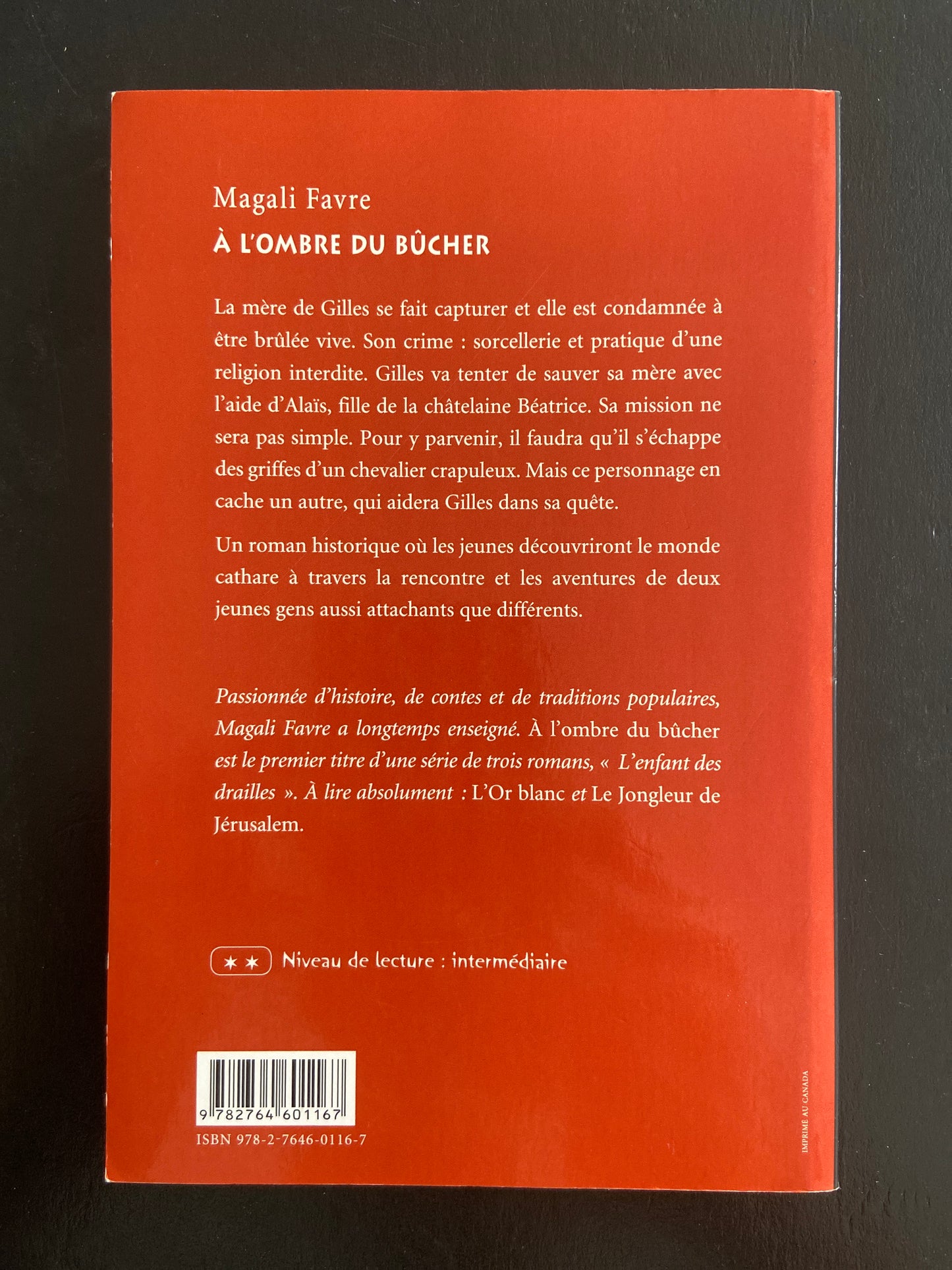 À L'OMBRE DU BÛCHER