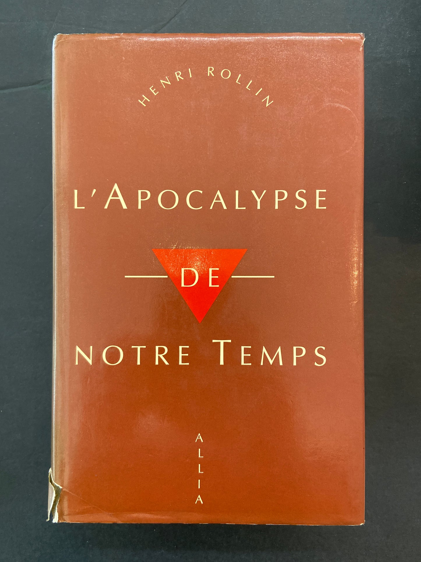 L'APOCALYPSE DE NOTRE TEMPS