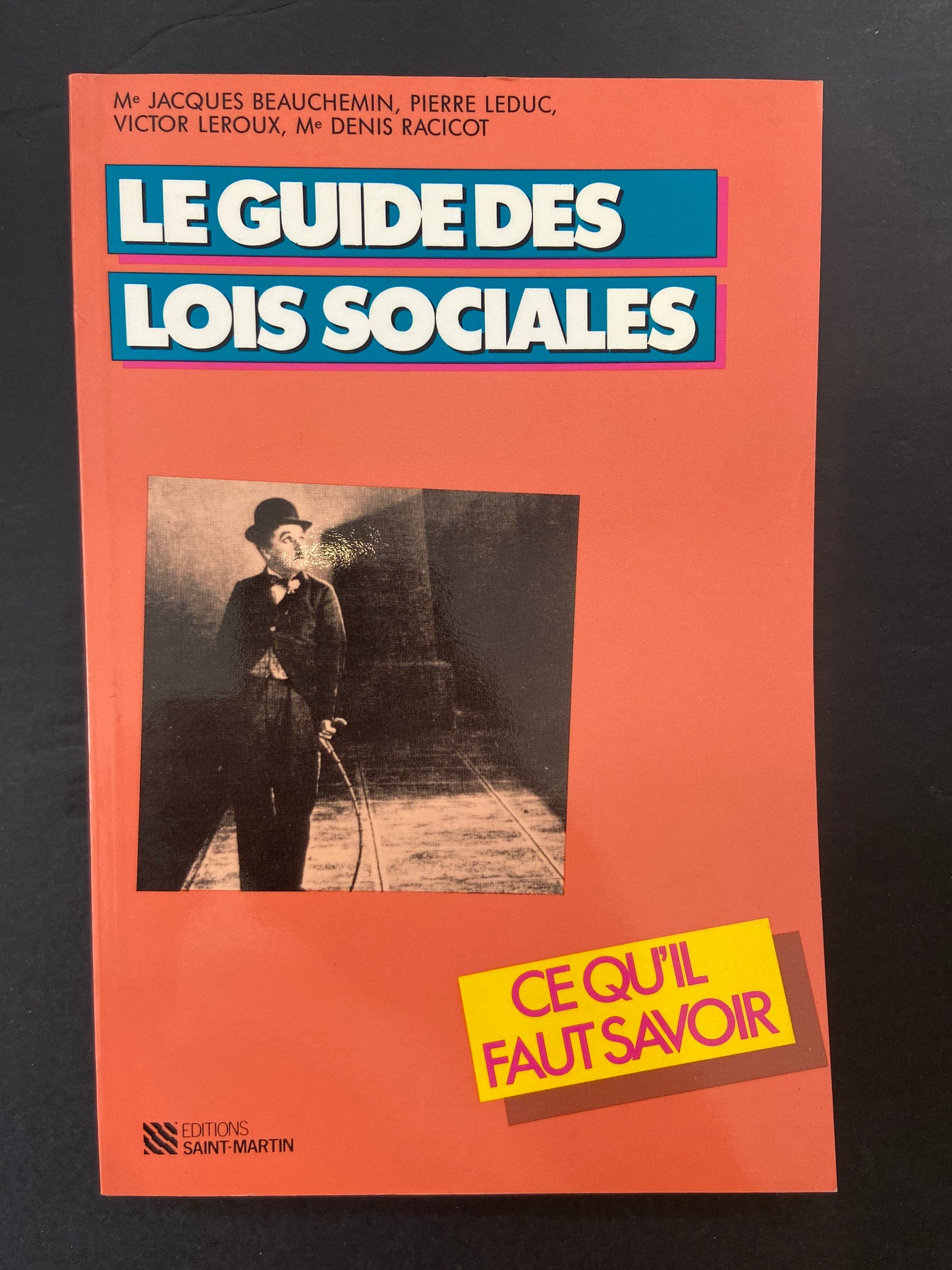 LE GUIDE DES LOIS SOCIALES