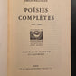 POÉSIES COMPLÈTES 1896-1899