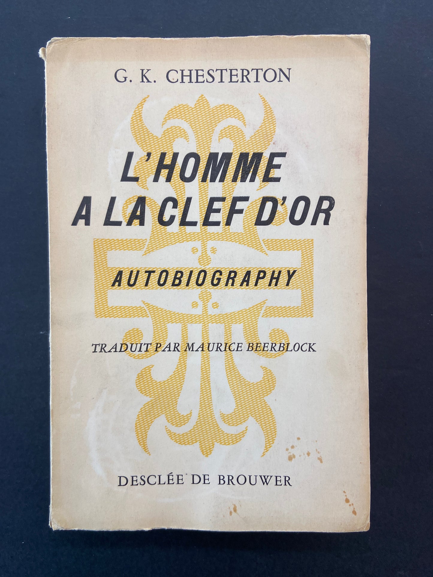 L'HOMME À LA CLEF D'OR