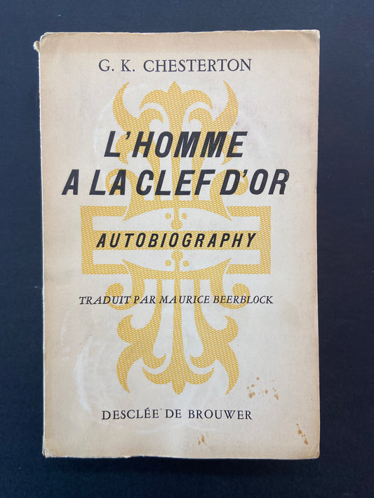 L'HOMME À LA CLEF D'OR