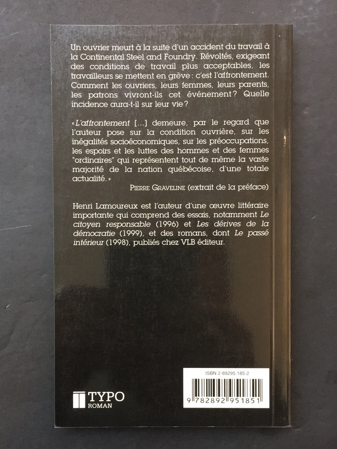 L'AFFRONTEMENT