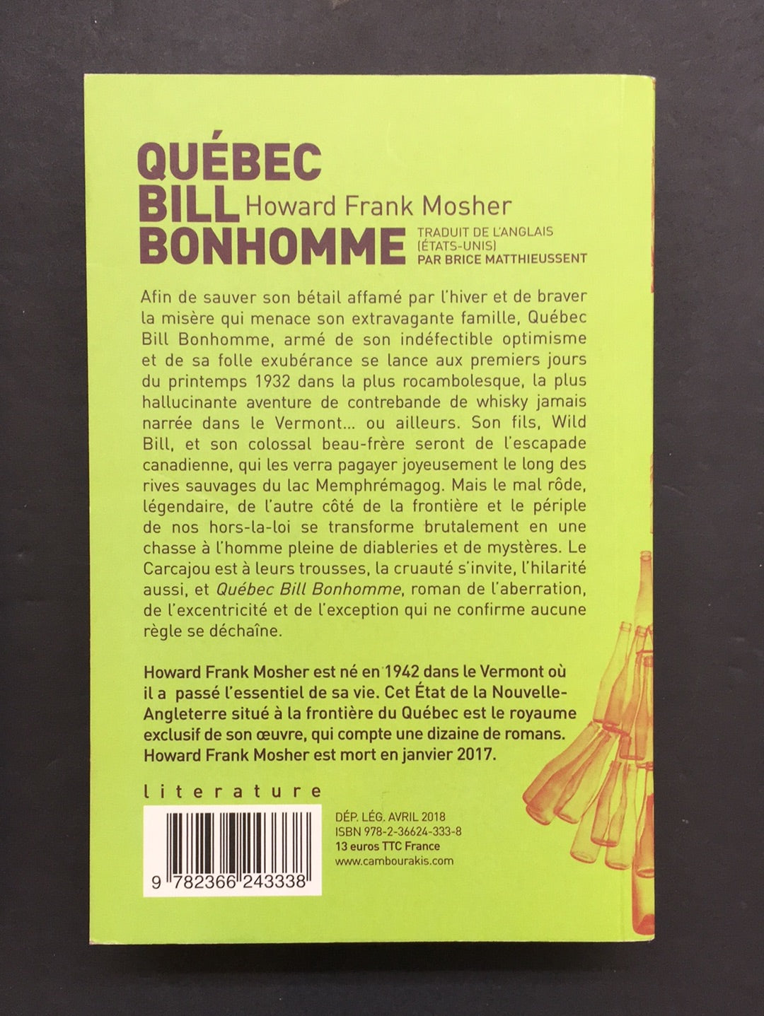 QUÉBEC BILL BONHOMME