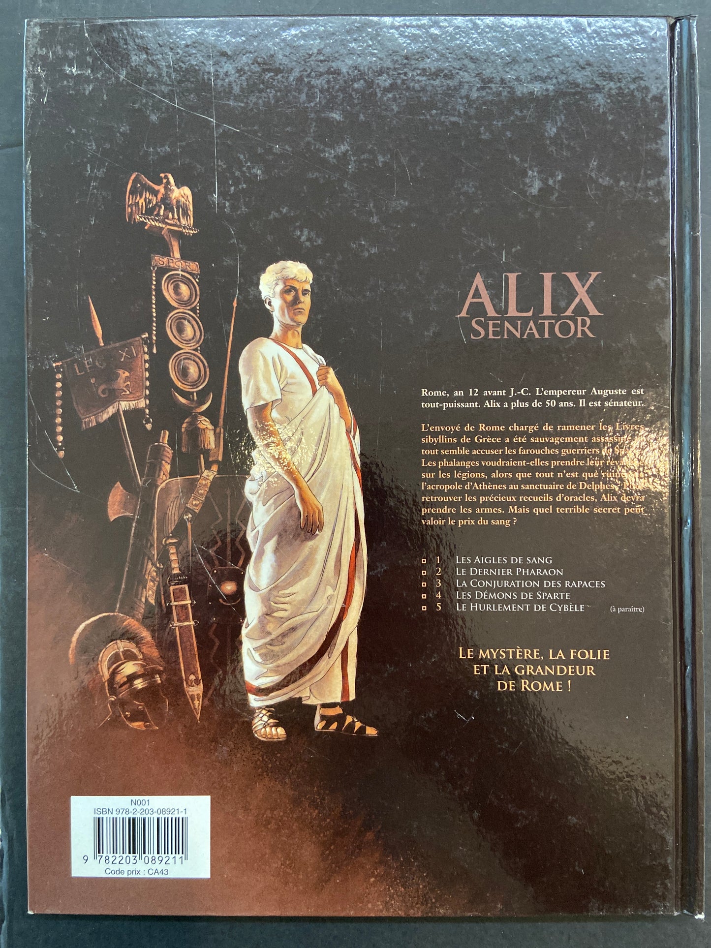 ALIX SENATOR - TOME 04 - LES DÉMONS DE SPARTE