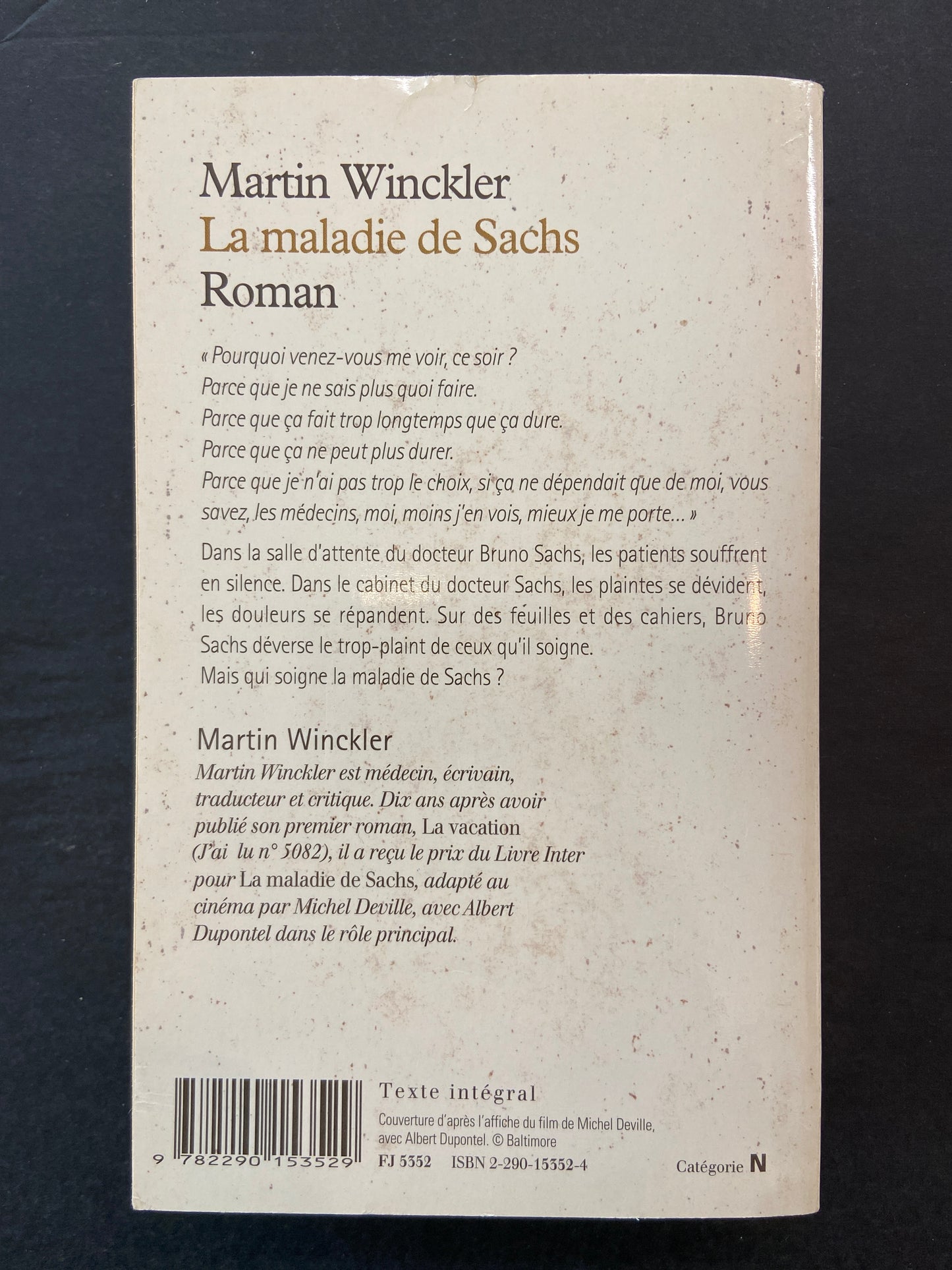 LA MALADIE DE SACHS
