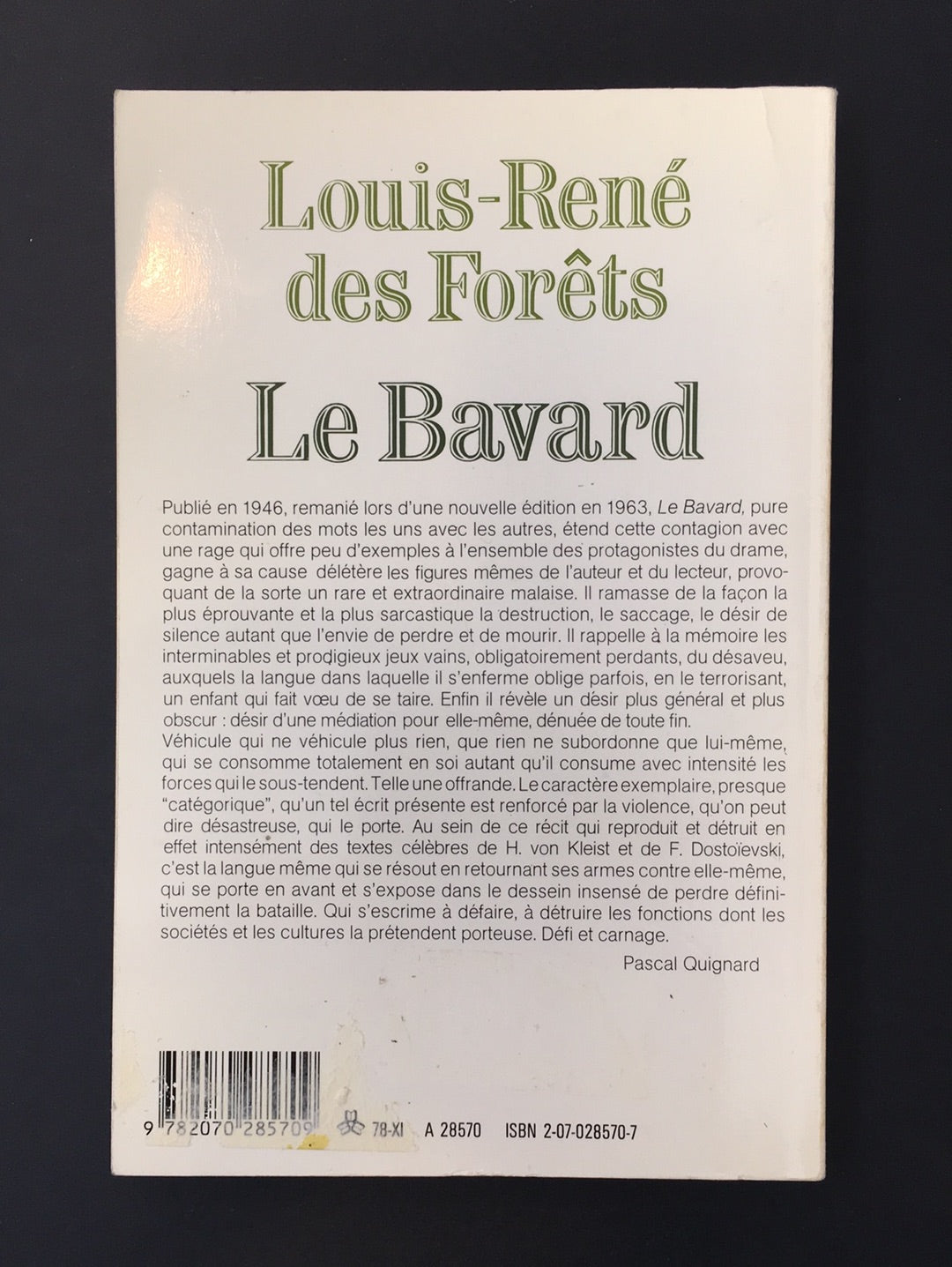 LE BAVARD
