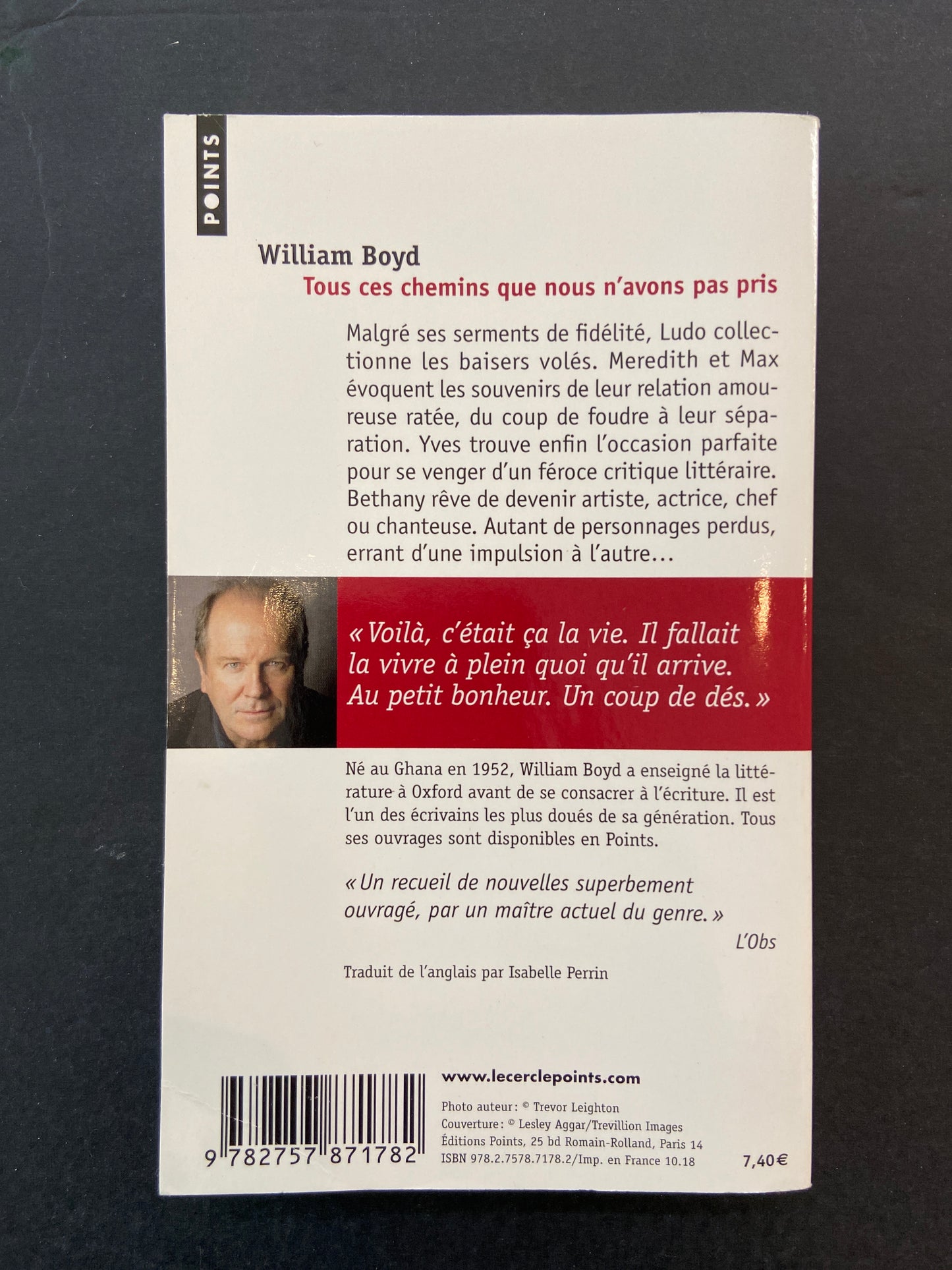 TOUS CES CHEMINS QUE NOUS N'AVONS PAS PRIS