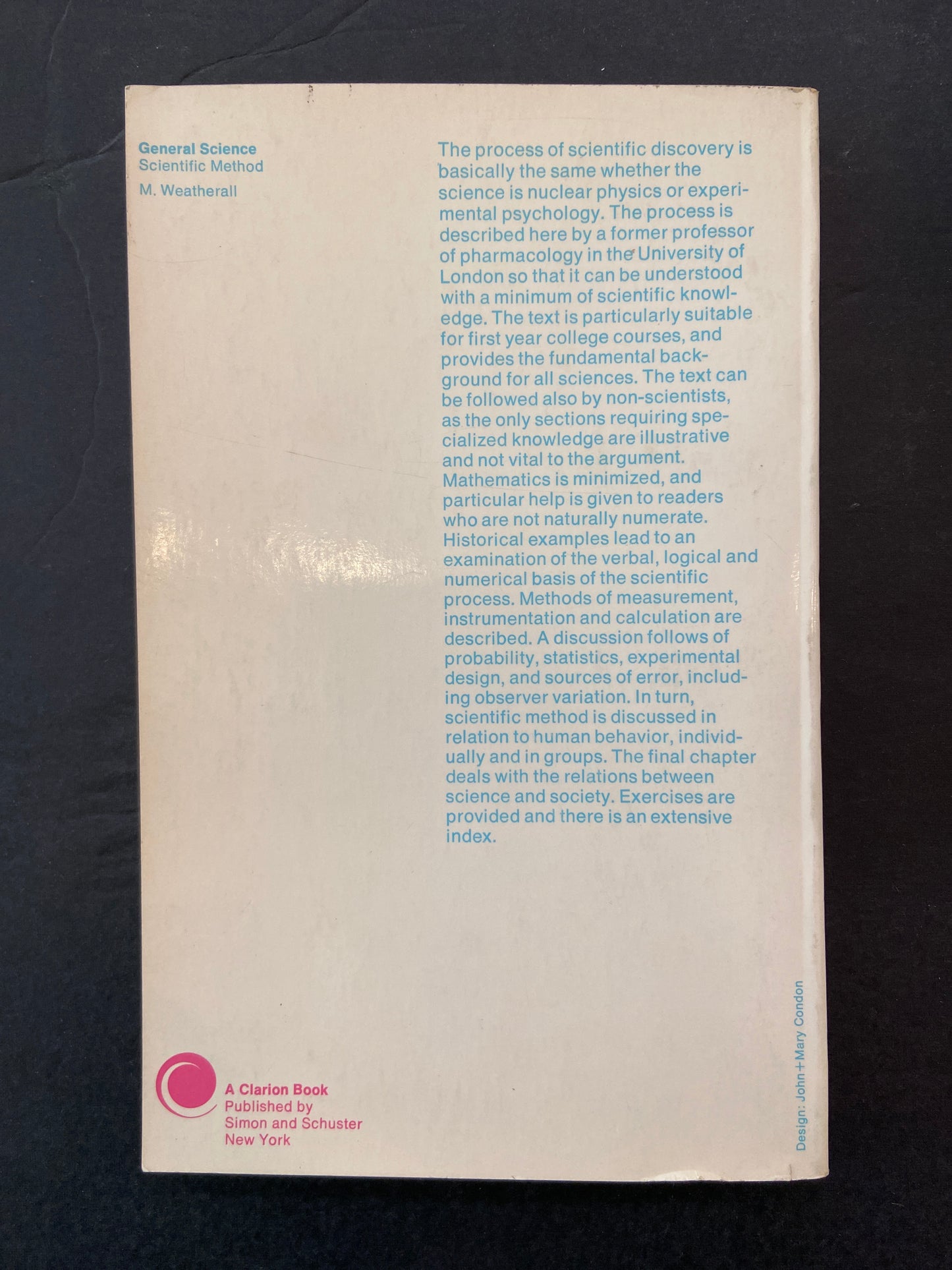 SCIENTIFIC METHOD - THE FUNDAMENTAL PRINCIPLES OF THE PHYSICAL AND SOCIAL SCIENCES