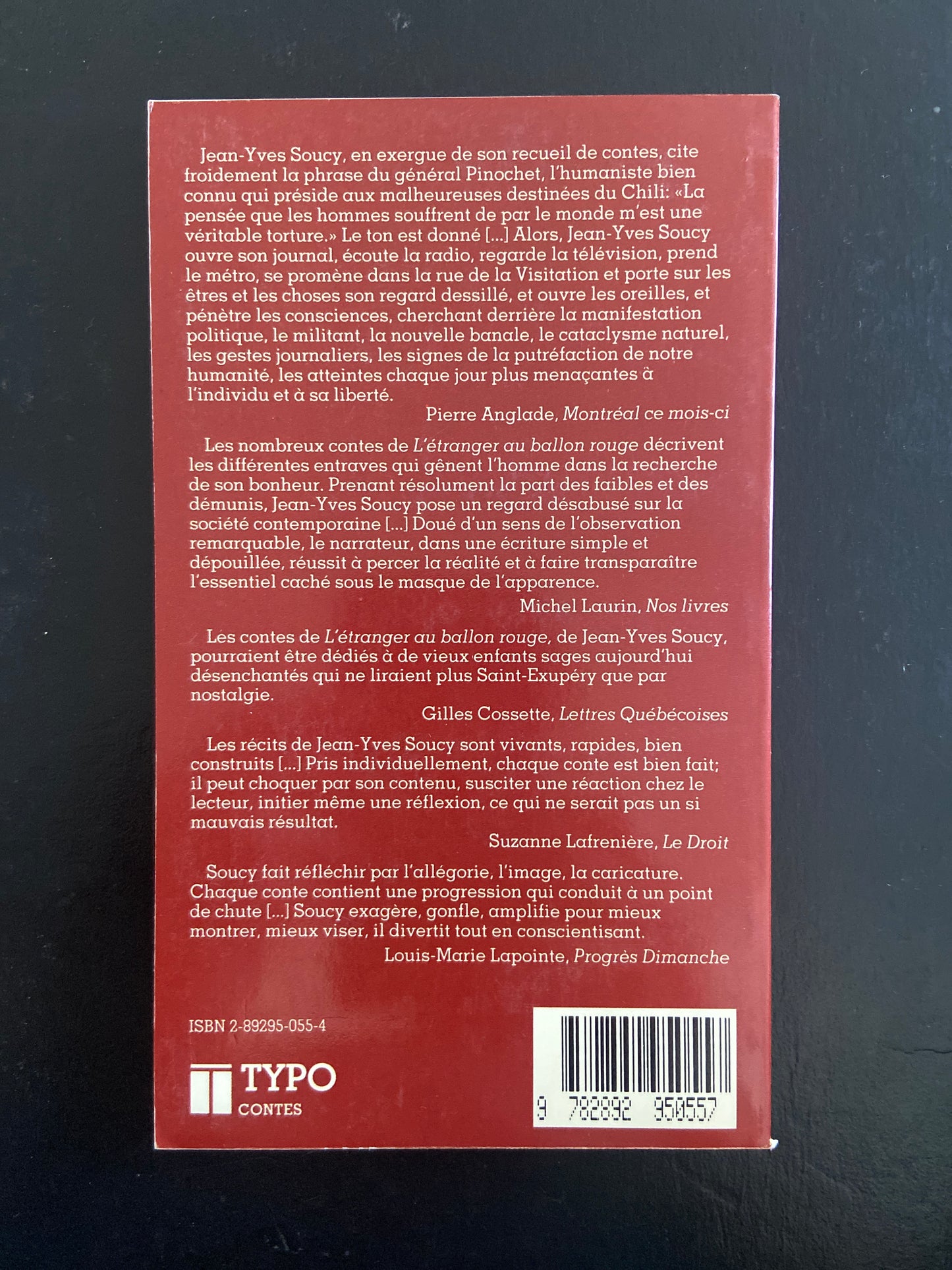 L'ÉTRANGER AU BALLON ROUGE