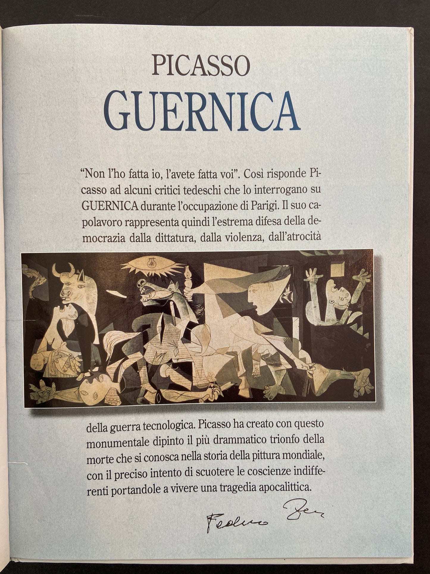 PICASSO - GUERNICA
