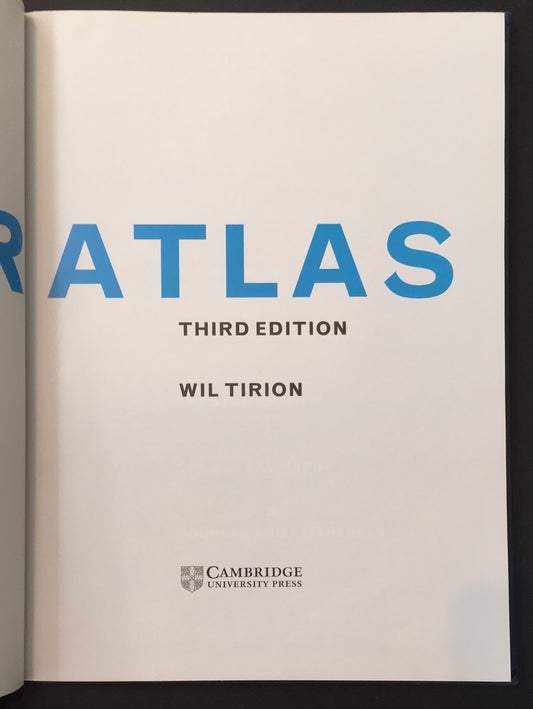 THE CAMBRIDGE STAR ATLAS - THIRD EDITION