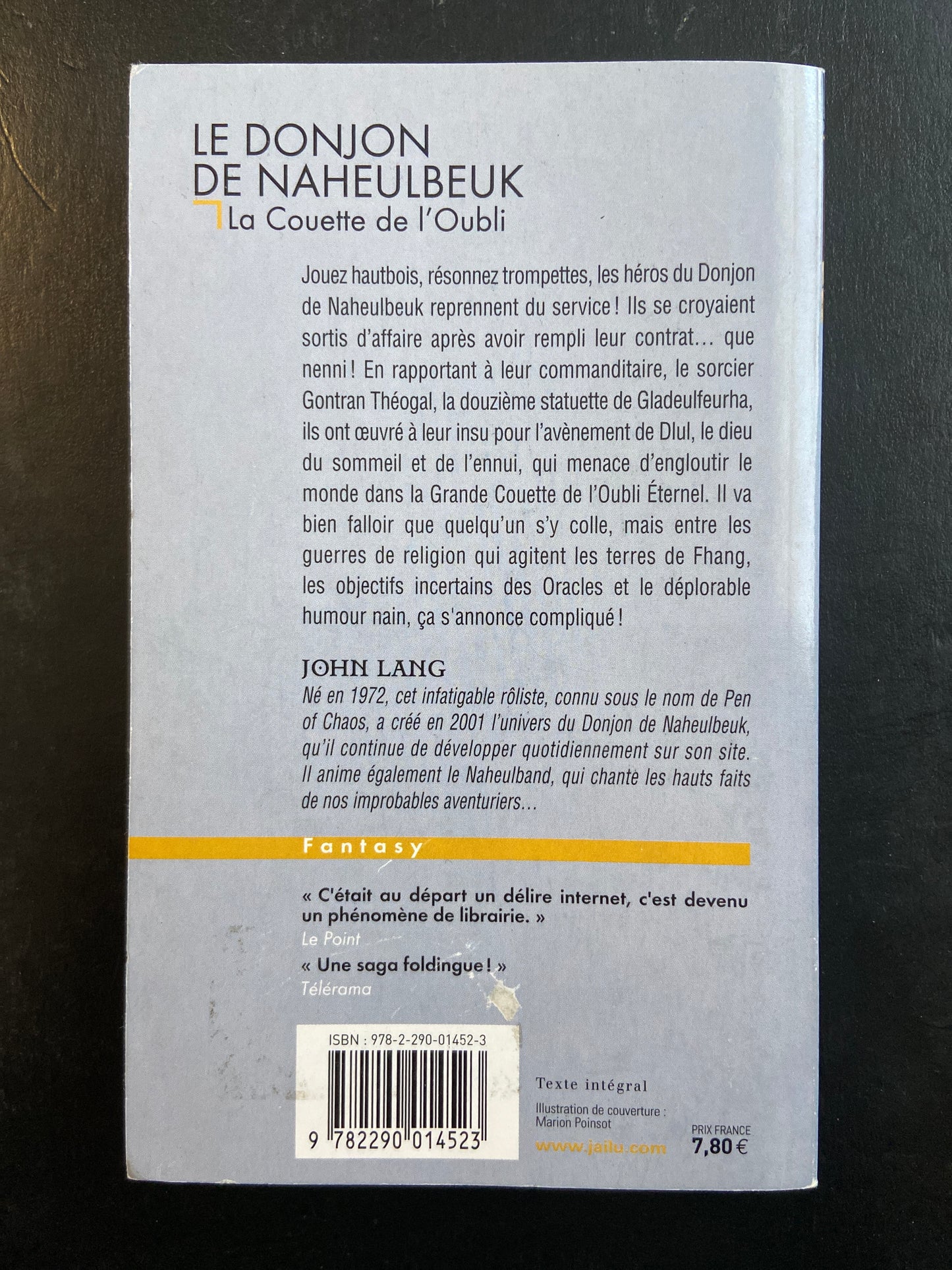 LE DONJON DE NAHEULBEUK - TOME 01 - LA COUETTE DE L'OUBLI