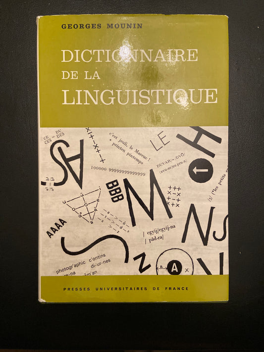 DICTIONNAIRE DE LA LINGUISTIQUE