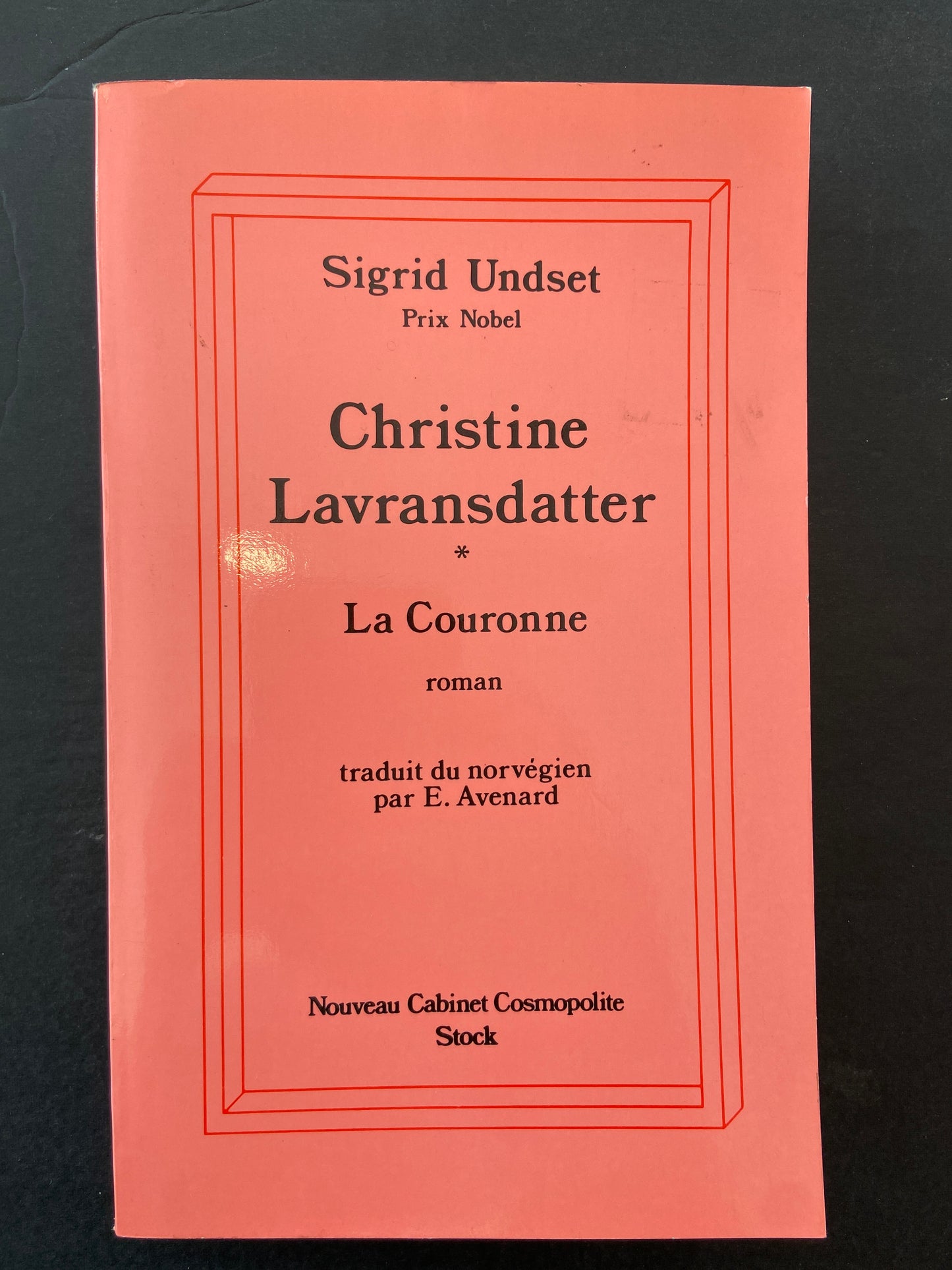 KRISTIN LAVRANSDATTER - TRILOGIE