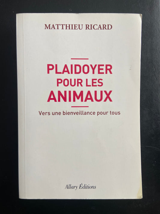 PLAIDOYER POUR LES ANIMAUX