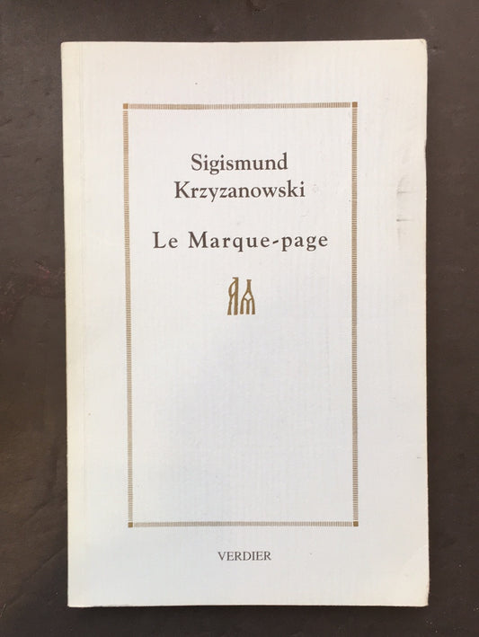 LE MARQUE-PAGE