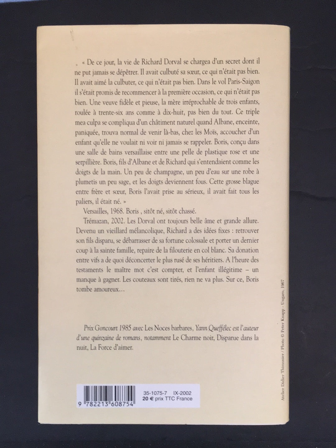 BORIS APRÈS L'AMOUR