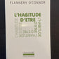 L'HABITUDE D'ÊTRE