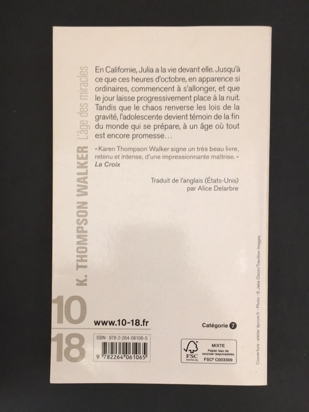 L'ÂGE DES MIRACLES.