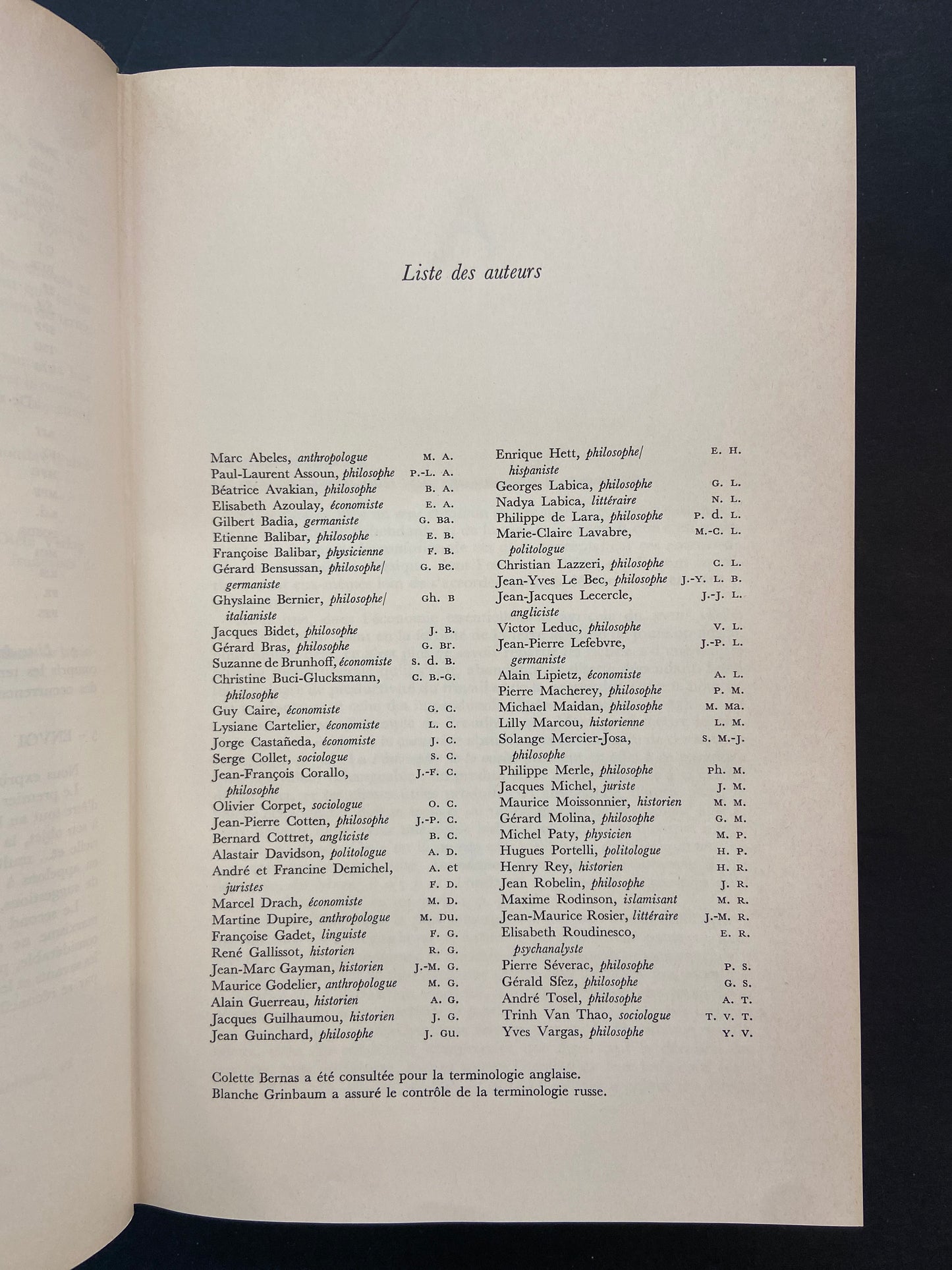 DICTIONNAIRE CRITIQUE DU MARXISME