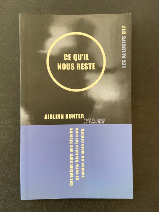 CE QU'IL NOUS RESTE