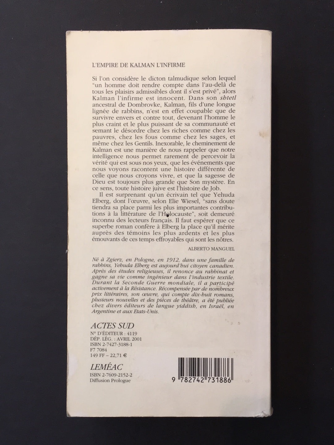 L'EMPIRE DE KALMAN L'INFIRME