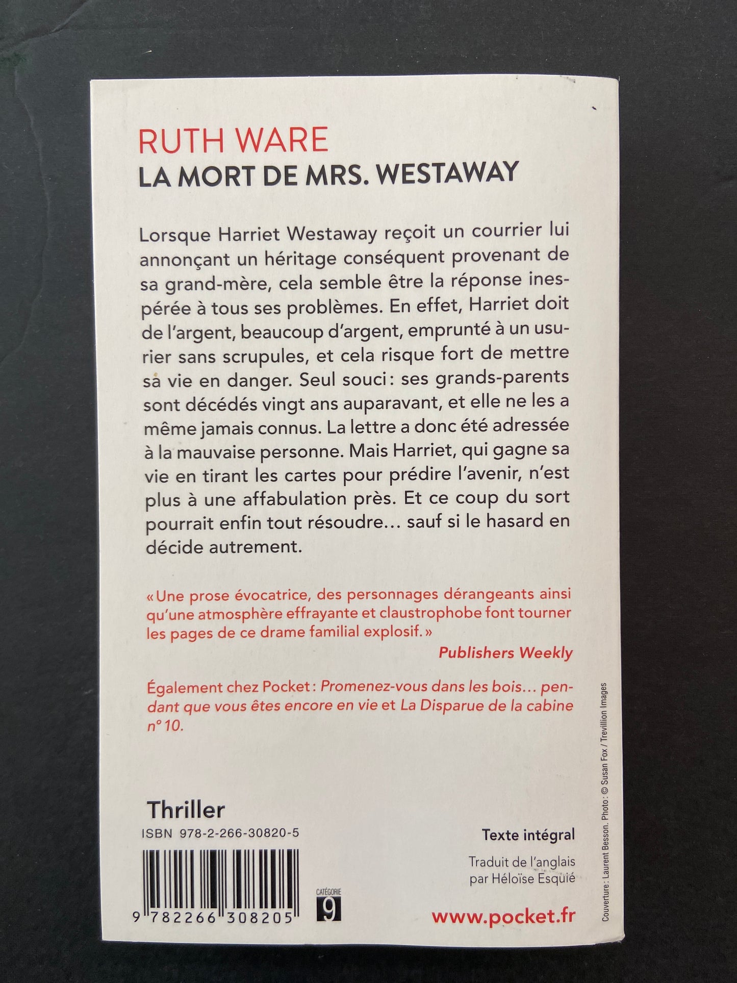 LA MORT DE MRS WESTAWAY