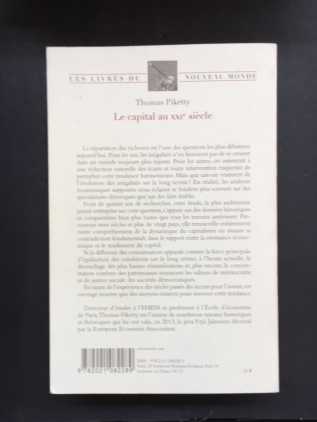 LE CAPITAL AU XXÈ SIÈCLE