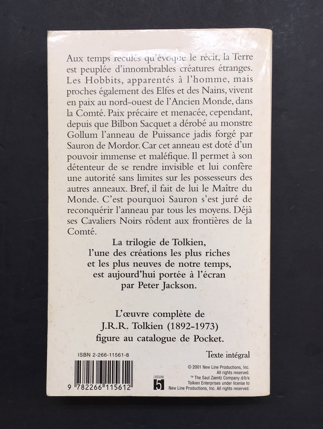 LE SEIGNEUR DES ANNEAUX - T.01 LA COMMUNAUTÉ DE L'ANNEAU