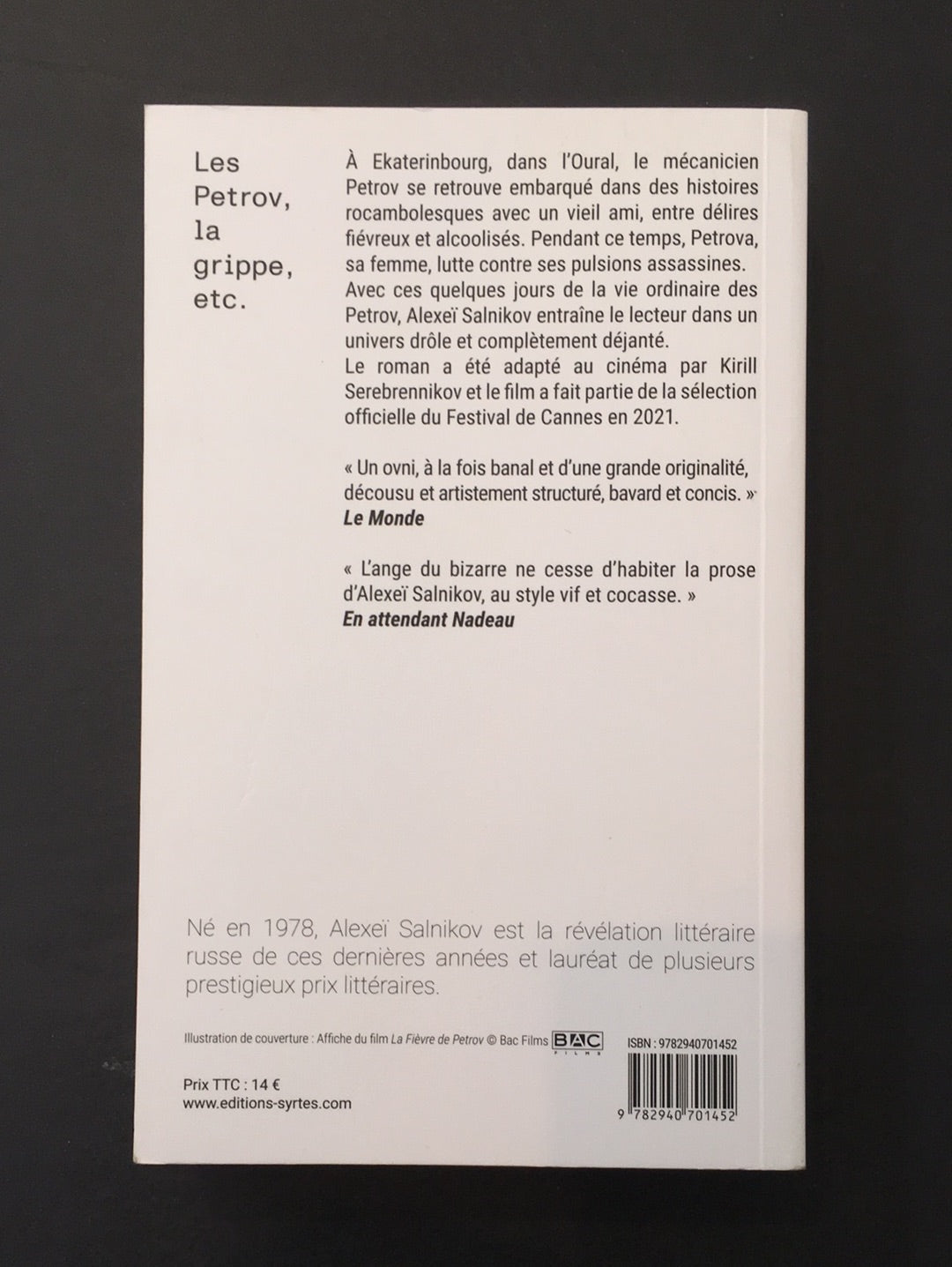 LES PETROV LA GRIPPE ETC.