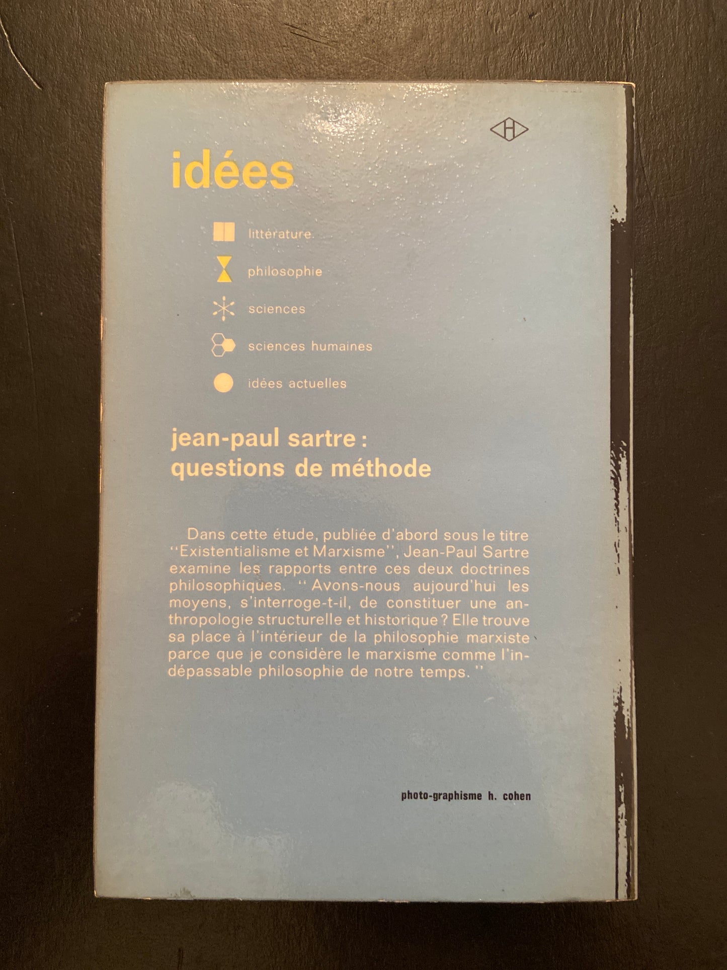QUESTIONS DE MÉTHODE