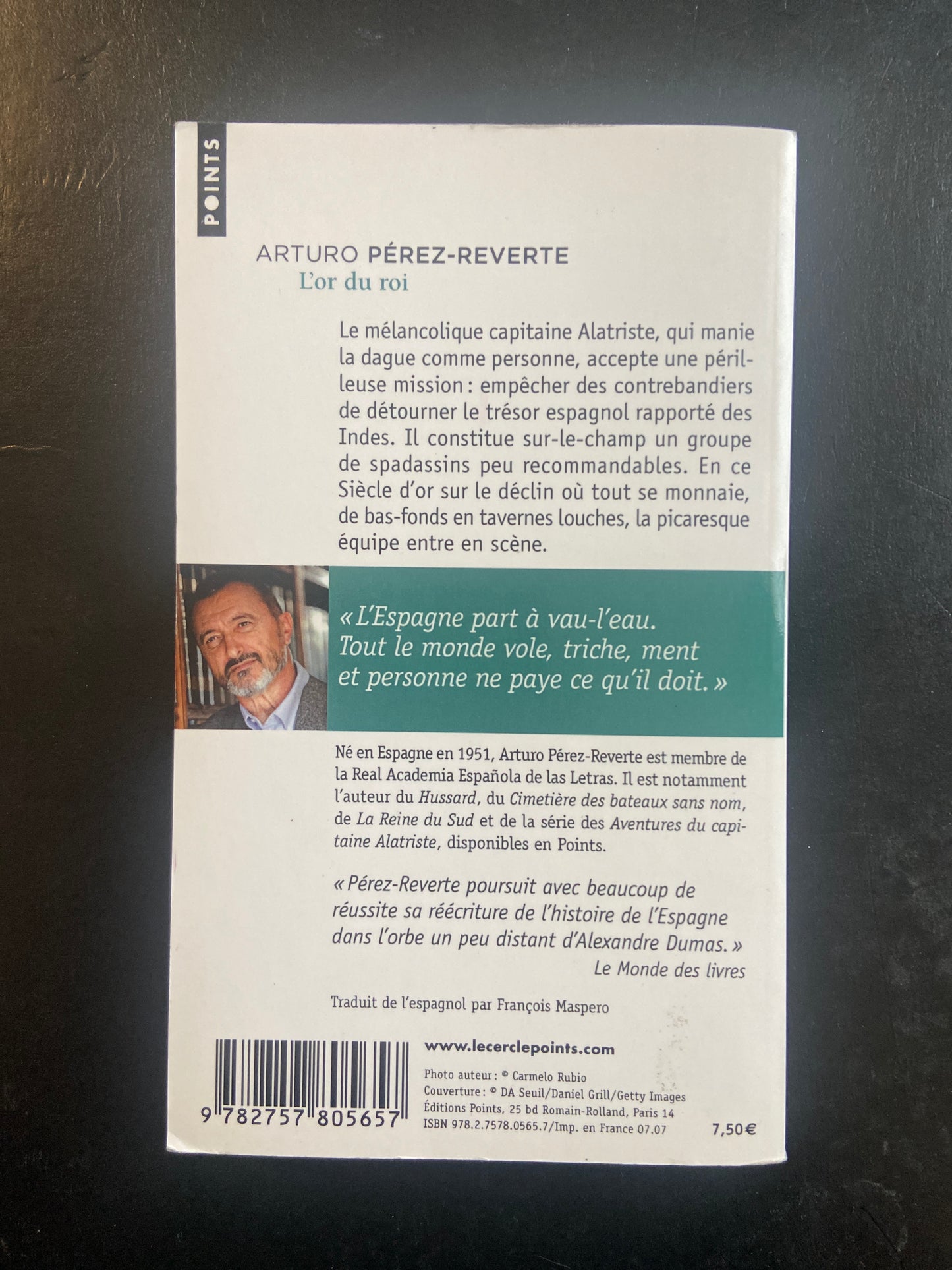 L'OR DU ROI - LES AVENTURES DU CAPITAINE ALATRISTE IV