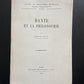 DANTE ET LA PHILOSOPHIE