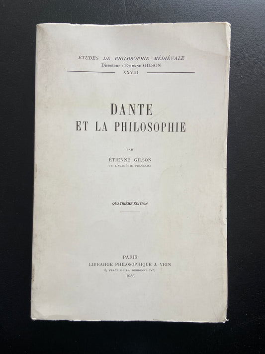 DANTE ET LA PHILOSOPHIE