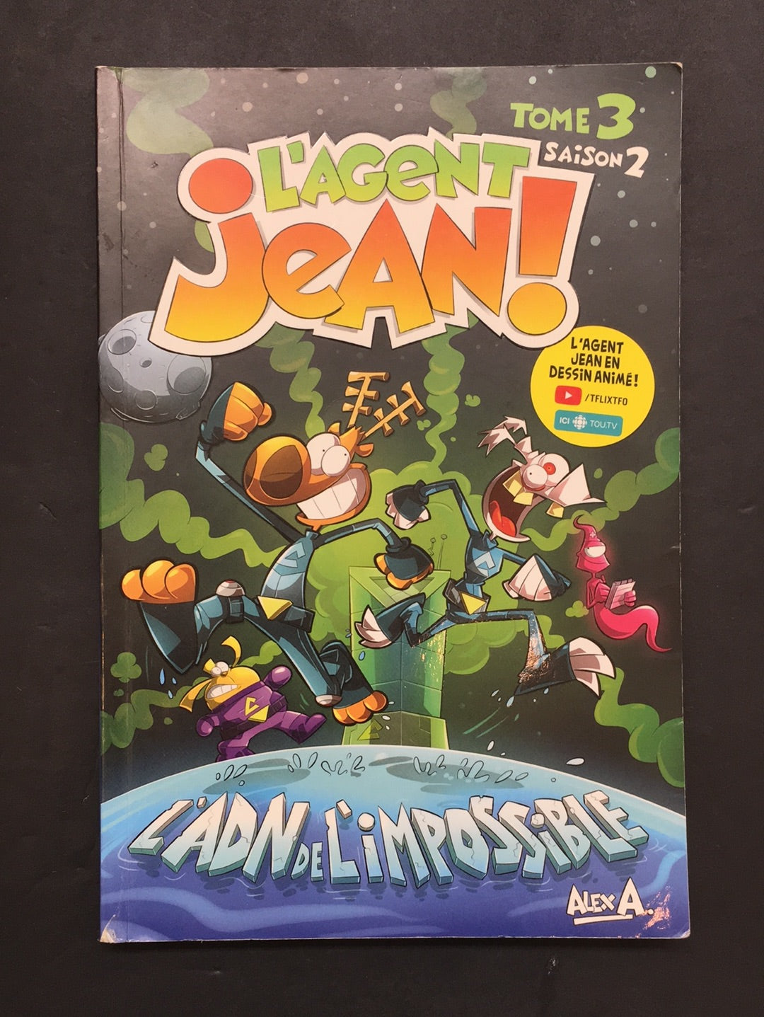 L'AGENT JEAN - SAISON 02 - TOME 03 - L'ADN DE L'IMPOSSIBLE