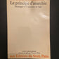 LE PRINCIPE D'ANARCHIE - HEIDEGGER ET LA QUESTION DE L'AGIR