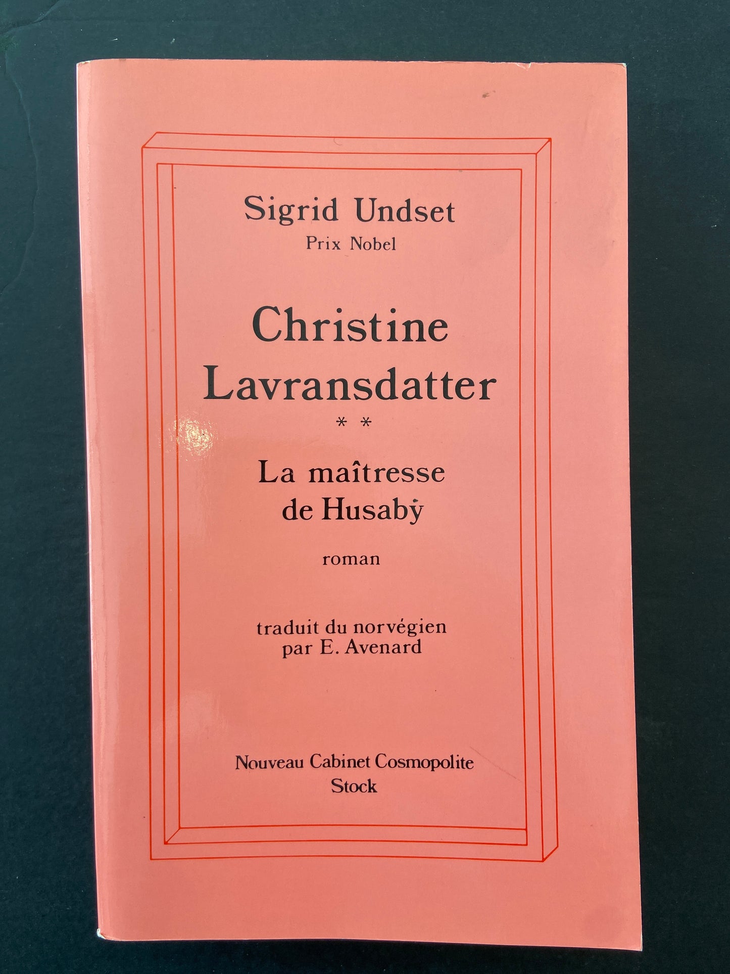 KRISTIN LAVRANSDATTER - TRILOGIE