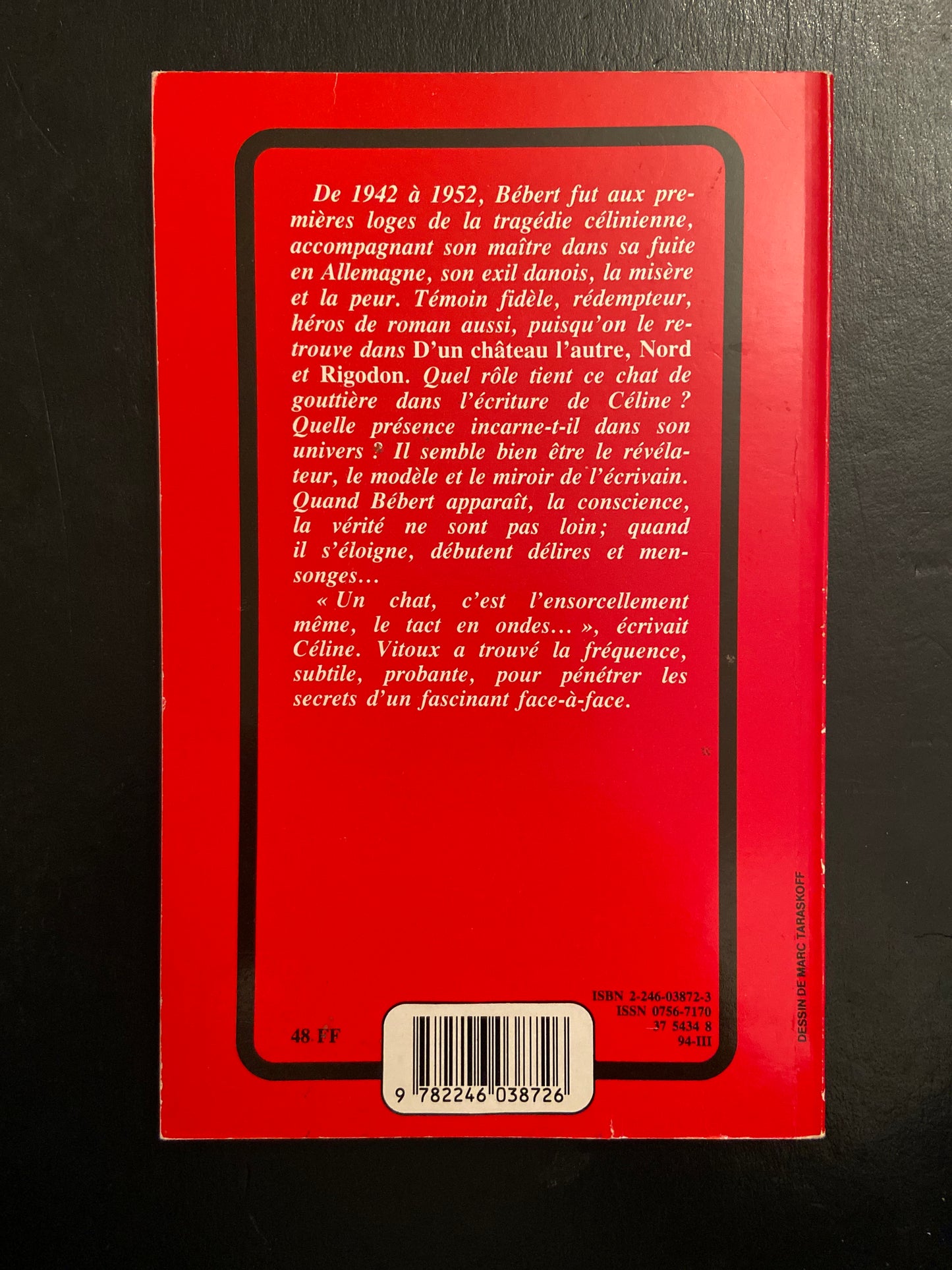 BÉBERT LE CHAT DE LOUIS FERDINAND CÉLINE