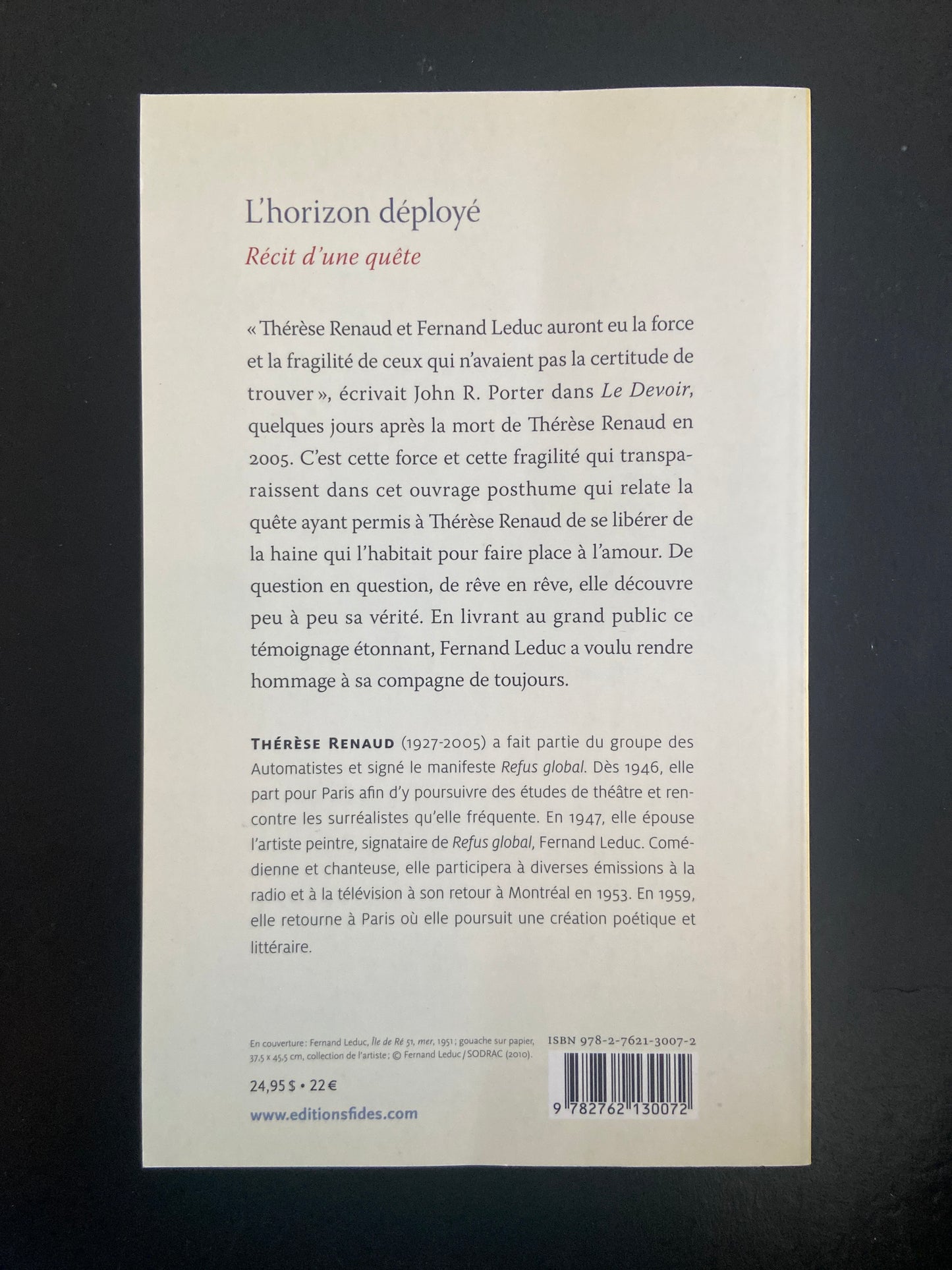 L'HORIZON DÉPLOYÉ