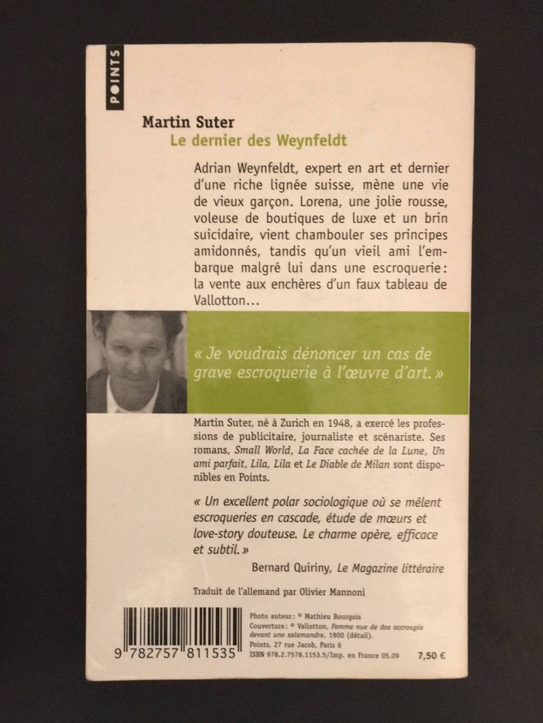 LE DERNIER DES WEYNFELDT.