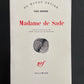 MADAME DE SADE